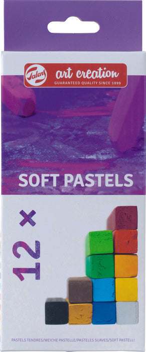 PASTELES SUAVES TALENS ART CREATION ESTUCHE 12 UNIDADES | 1 UNIDADES | (TALENS ESPAÑA)