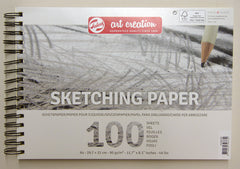 Bloc Espiral Estándar Liso 90g | Talens España | Cartón | Formato Estándar | Pack 1 Unidades