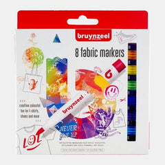 Rotulador Para Textil Bruynzeel 8 Colores Estuche Carton | Talens España | Pack 1 Unidades