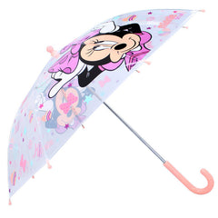 PARAGUAS INFANTIL MANUAL TRANSPARENTE MINNIE RAINY DAYS | VADOBAG | 1 UNIDAD | 8712645315358