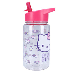 BOTELLA PP CON PAJITA 450ML HELLO KITTY DRINK UP | VADOBAG | 1 UNIDAD | 8712645318106