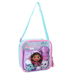 SET BANDOLERA BOTELLA + SANDWICHERA GABBY´S DOLLHOUSE | VADOBAG | 1 UNIDAD | 8712645318328