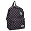 Mochila escolar 37x26 Bolsillo frontal Chess Negra VADOBAG