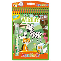 LIBRO DE ACUARELAS REUTILIZABLE AQUA MAGIC WILDLIFE | TOTUM | 1 UNIDAD | 8714274025783