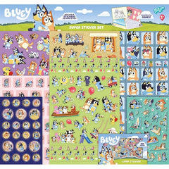 SUPER SET DE STICKERS BLUEY | TOTUM | 1 UNIDAD | 8714274290099