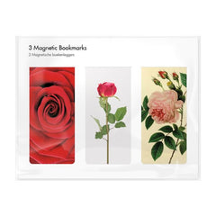 SET 3 MARCAPAGINAS MAGNETICOS ROSAS | 1 UNIDADES | (WEBSHOP ARTE)