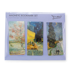 SET 3 MARCAPAGINAS MAGNETICOS VINCENT VAN GOGH | 1 UNIDADES | (WEBSHOP ARTE)