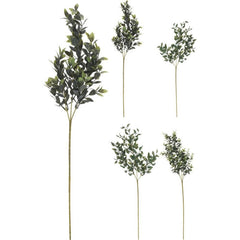 RAMA DECORATIVA HOJAS 66CM SURTIDAS | KOOPMAN | ENVASE 12 UDS. UNIDAD | 8719987500466