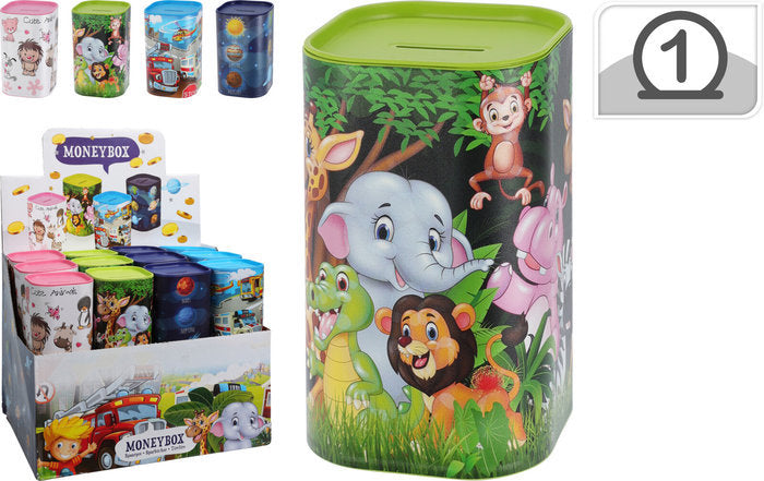 HUCHA INFANTIL MODELOS SURTIDOS | KOOPMAN | ENVASE 24 UDS. UNIDAD | 8720573460491
