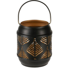 SET 12 FAROLILLOS NEGRO 7,5X6X8,5CM | KOOPMAN CHRISTMAS | ENVASE 12 UDS. UNIDAD | 8720573792561
