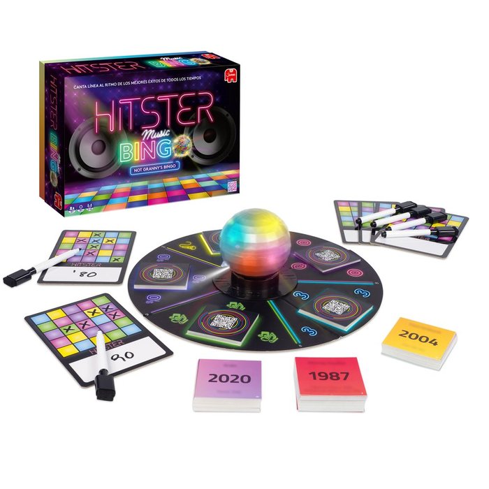 JUEGO DE MESA HITSTER BINGO | DISET | 1 UNIDAD | 8721017600107