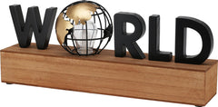 LAMPARA DE MESA DECORATIVA WORLD | KOOPMAN | 1 UNIDAD | 8721037376358