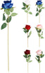 ROSA ARTIFICIAL 50CM COLORES SURTIDOS | KOOPMAN | ENVASE 24 UDS. UNIDAD | 8721037481526