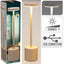 LAMPARA DE MESA 8X34CM ILUMINACION REGULABLE | KOOPMAN | 1 UNIDAD | 8721037583862