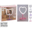 Espejo Luz LED con Joyero Koopman