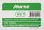 Tampon Nº 3 Horse Verde Marca Poessa
