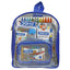 Set escolar Doms Smart Kit mochila transparente marca DOMS