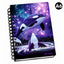 Libreta Espiral A6 Space Orcas 3D ARTGAME