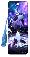 MARCAPAGINAS 3D SPACE ORCAS | 6 UNIDADES | (ARTGAME)