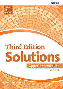 Solutions 3rd Edition Upper-Intermediate. Workbook Pk | Varios autores | 9780190541880 (OXFORD)