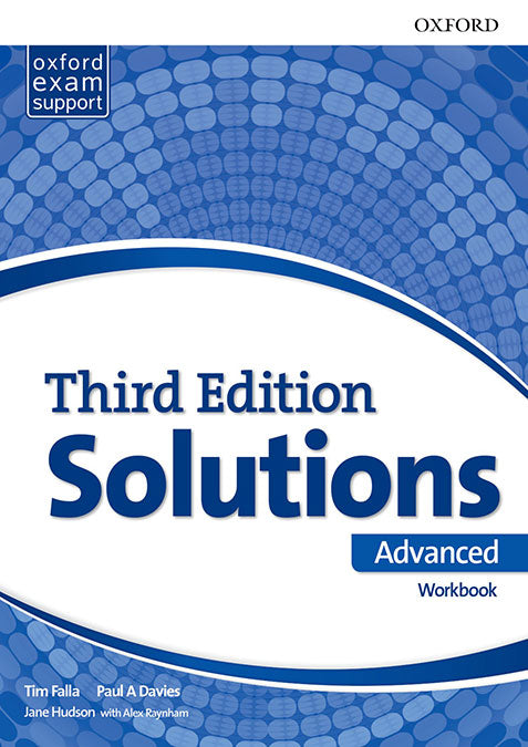 Solutions 3rd Edition Advanced. Workbook Pk | Varios autores | 9780190541897 (OXFORD)