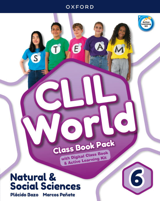 CLIL World Natural & Social Sciences 6. Class book | Varios autores | 9780190545024 (OXFORD)