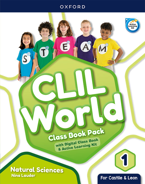 CLIL World Natural Sciences 1. Class Book (Castile & Leon) | Varios autores | 9780190548087 (OXFORD)
