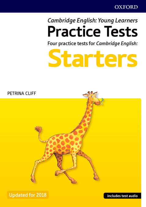 Cambridge Young Learners English Tests: Starters (Revised 2018 Edition) | Varios autores | 9780194042581 (OXFORD)