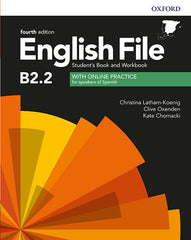 English File 4th Edition B2.2. Student's Book and Workbook with Key Pack | Varios autores | 9780194058308 (OXFORD)