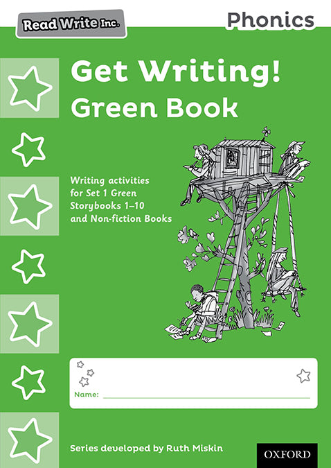Read Write Inc. Phonics: Get Writing!: Green Book Pack of 10 | Varios autores | 9780198374046 (OXFORD)