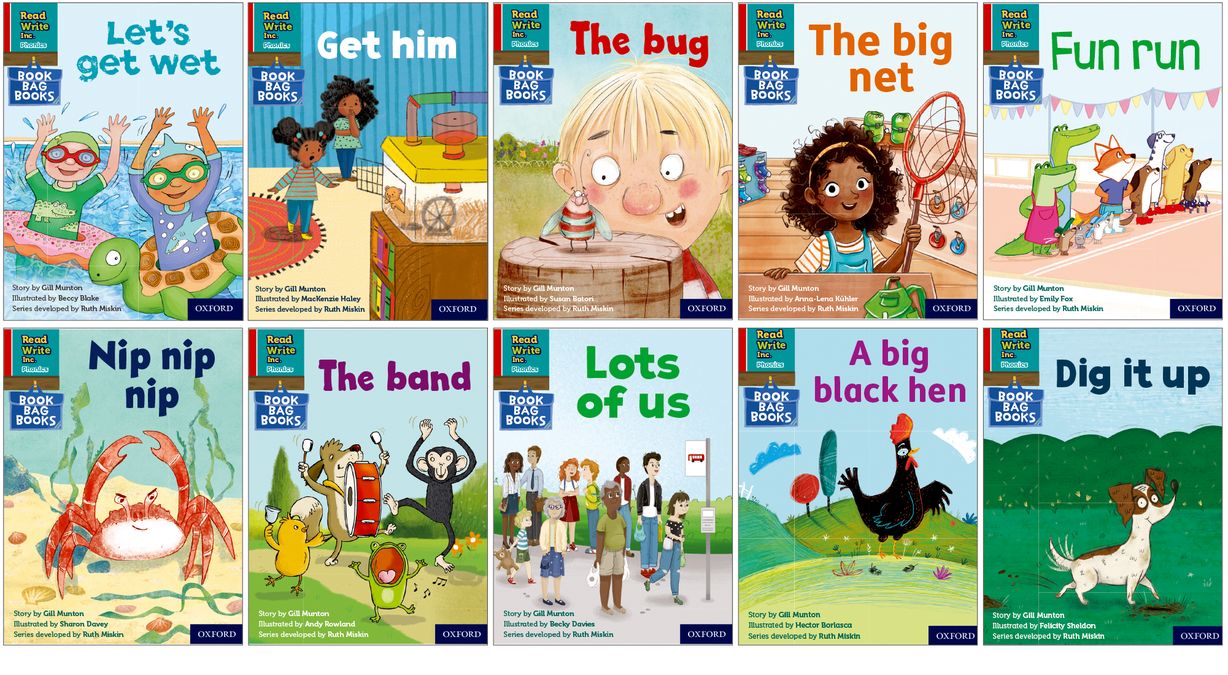 Read Write Inc - Phonics Red Ditty Book Bag Books Pack of 10 | Varios autores | 9780198437666 (OXFORD)
