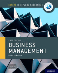 NEW DP Business Management Course Book 2022 | Varios autores | 9781382016834 (OXFORD)