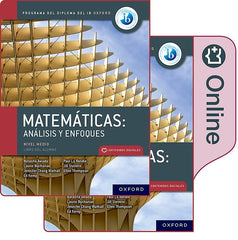 NEW DP Matemáticas: análisis y enfoques, nivel medio, paquete de libro impreso y digital. | Varios autores | 9781382032452 (OXFORD)
