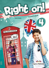 RIGHT ON LEVEL 4 STUDENT'S BOOK | Express Publishing (obra colectiva) | 9781399211307 (EXPRESS PUBLISHING)