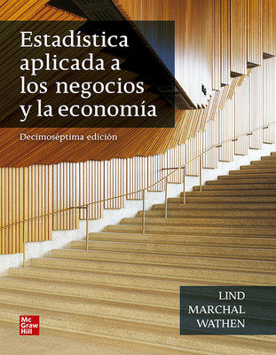 ESTADISTICA APLICADA NEGOCIOS Y ECONOMIA CON CONNECT 17ªED | LIND,DOUGLAS | MCGRAW-HILL | 9781456272159