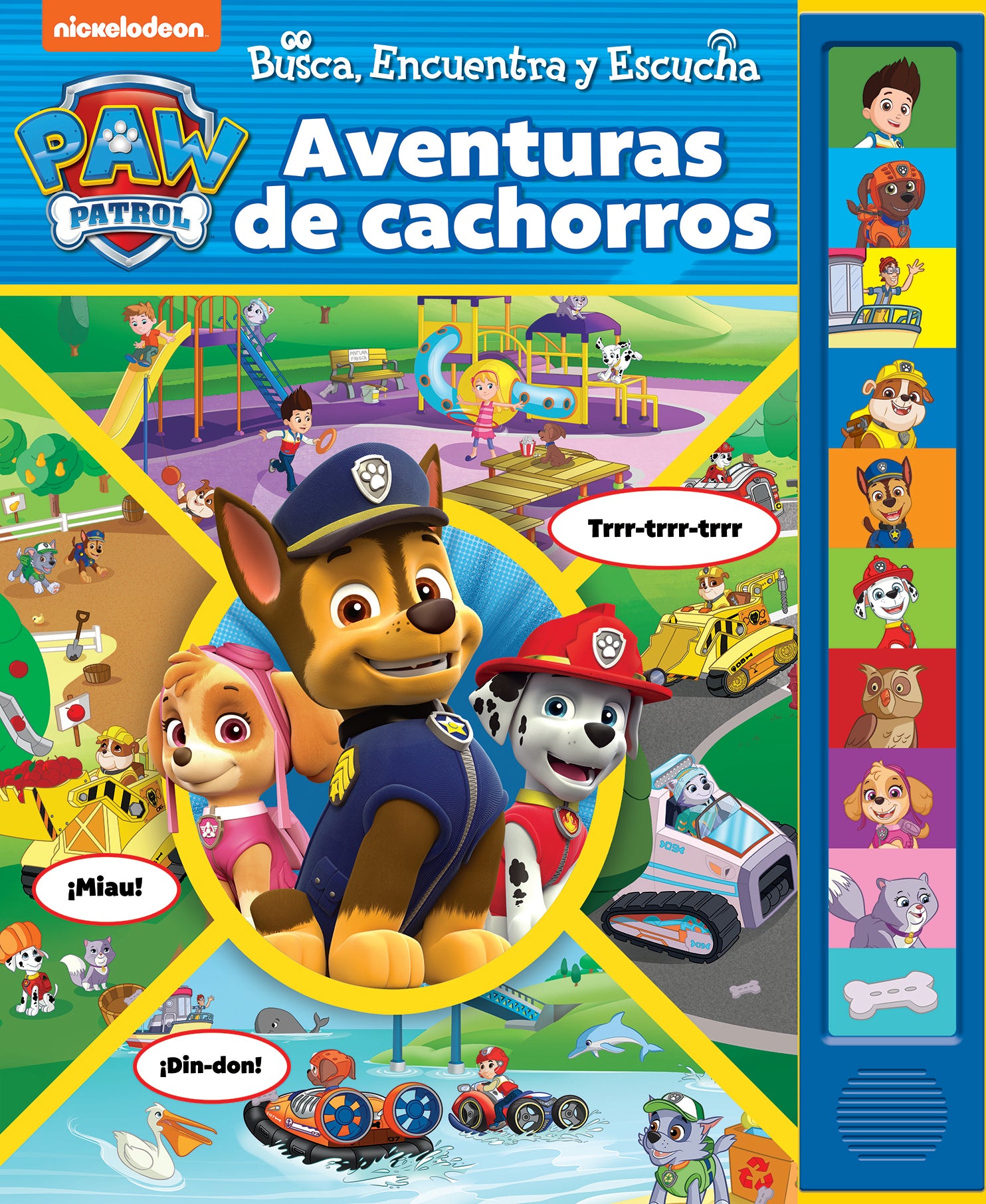 AVENTURAS DE CACHORROS. BUSCA, ENCUENTRA Y ESCUCHA PATRULLA CANINA: AVENTURAS DE CACHORROS
