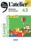 L'ATELIER PLUS A2 2ºBACH CAHIER + APP 23 I AA,VV I HACHETTE SANTILLANA I 9782278108251