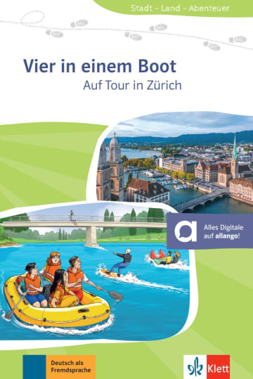 Vier in einem Boot Auf Tour in Zurich