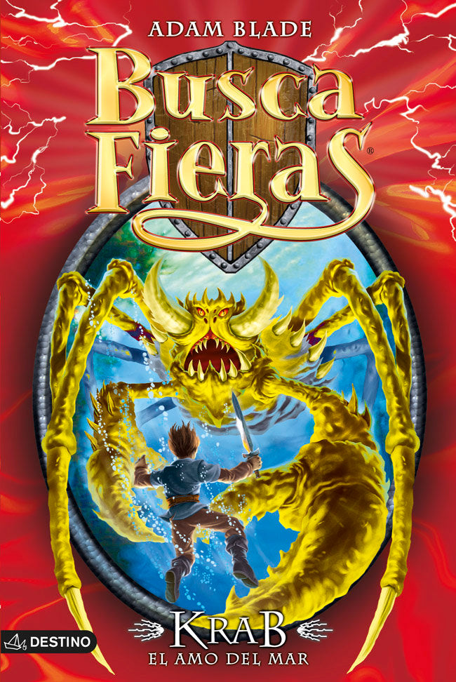 BUSCAFIERAS 25 KRAB EL AMO DEL MAR | Blade,adam | 9788408124269 (Destino infantil y juvenil)