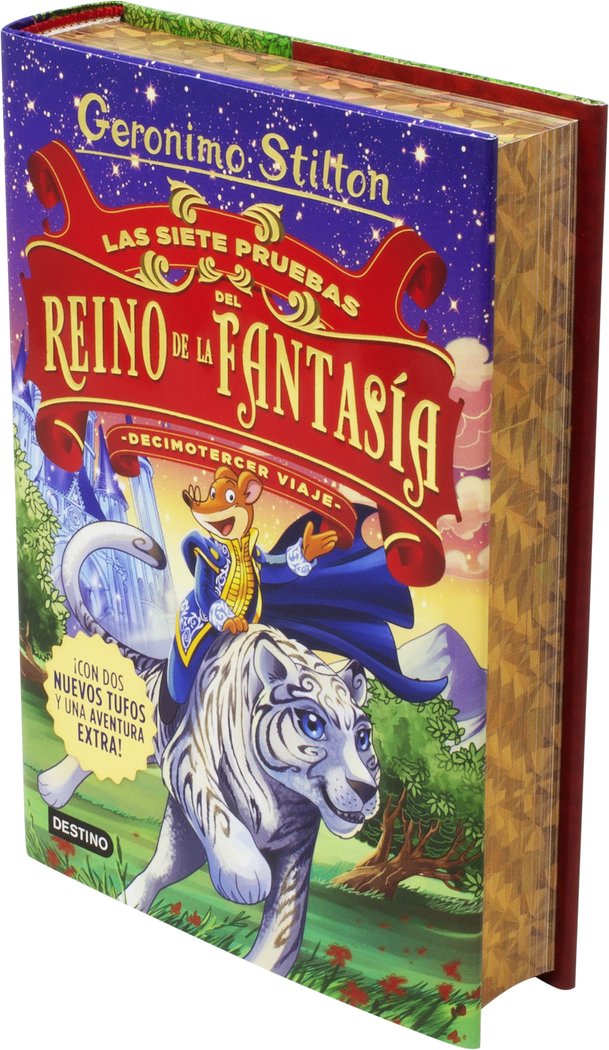 SIETE PRUEBAS DEL REINO DE LA FANTASIA DECIMOTERCER | Geronimo Stilton | 9788408231516 (Destino infantil y juvenil)