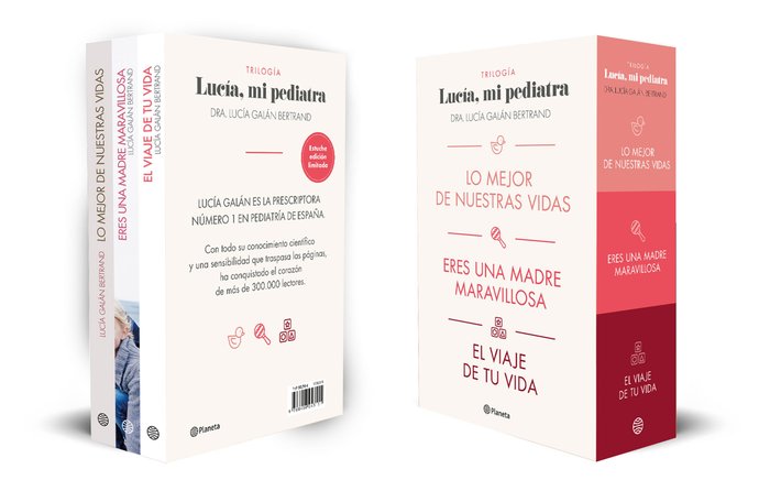ESTUCHE TRILOGIA DE LUCIA MI PEDIATRA | LUCIA GALAN BERTRAND | PLANETA | 9788408249221