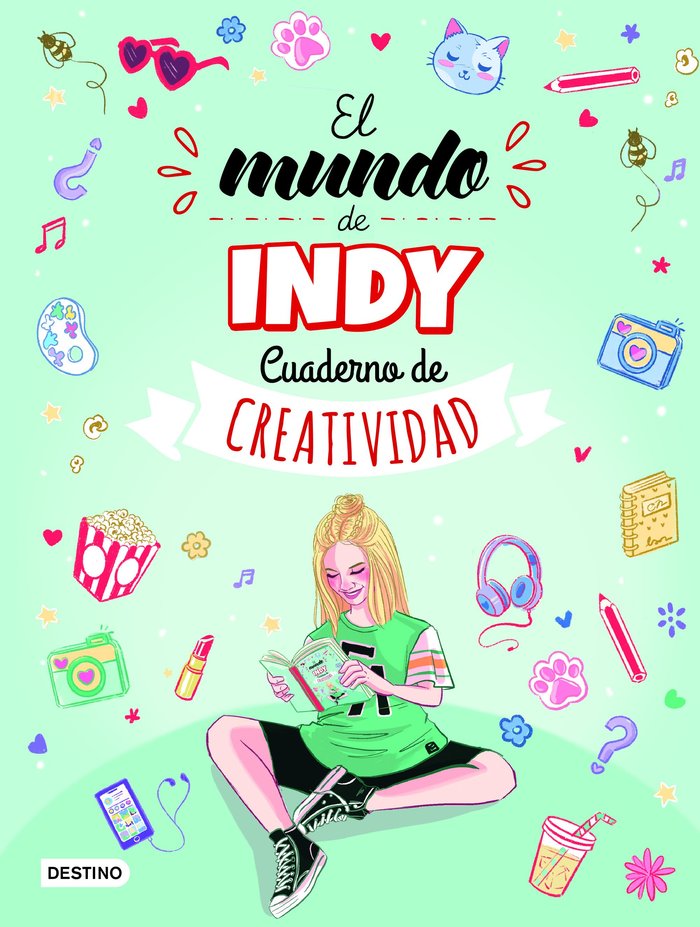 CUADERNO DE CREATIVIDAD DE EL MUNDO DE INDY | El Mundo De Indy | 9788408261537 (Destino infantil y juvenil)