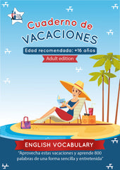 CUADERNO DE VACACIONES ENGLISH VOCABULARY ADULT EDITION I Martín-Ferrer Martínez, Miguel Ángel I Miguel Ángel Martín-Ferrer Martínez I 9788409317240