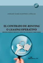 EL CONTRATO DE RENTING O LEASING OPERATIVO - 9788410701793