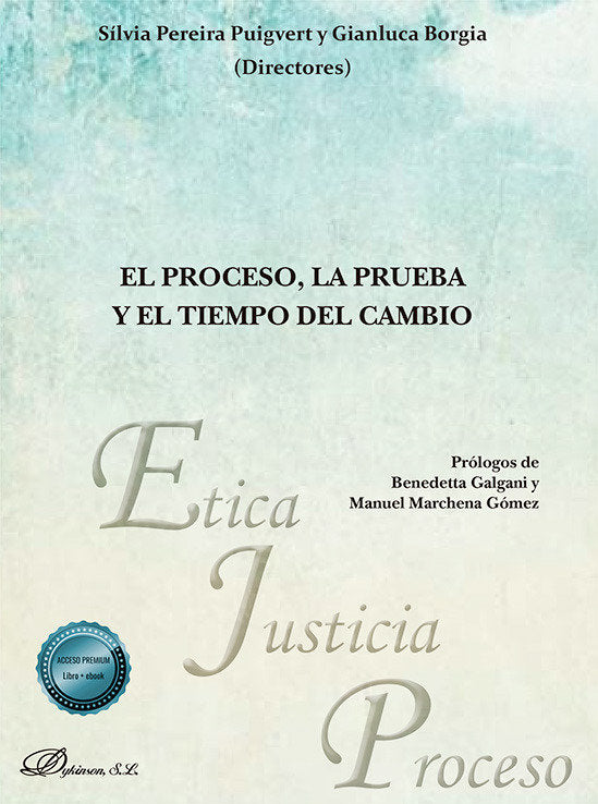 EL PROCESO LA PRUEBA Y EL TIEMPO DEL CAMBIO - 9788410705456