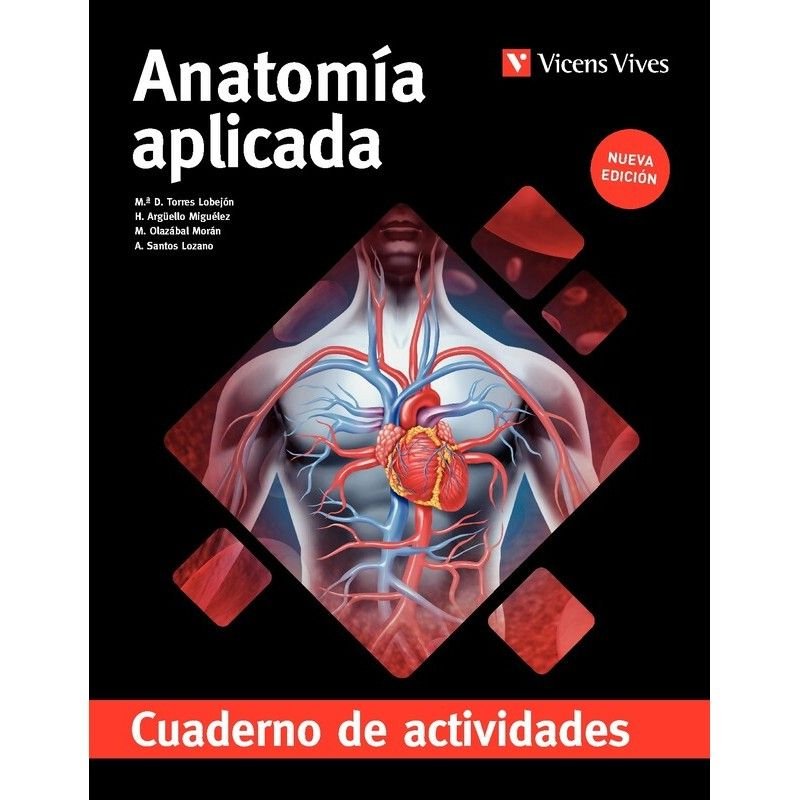 ✅ ANATOMIA APLICADA 1ºNB CUADERNO 25 I AA,VV I VICENS VIVES I 9788410966574