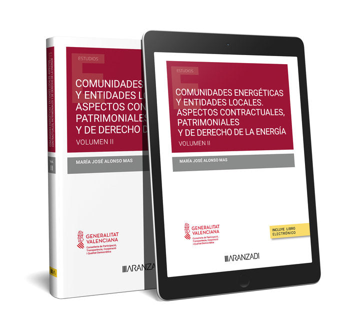 COMUNIDADES ENERGETICAS Y ENTES LOCALES ASPECTOS CONTRACTUAL - 9788411240543