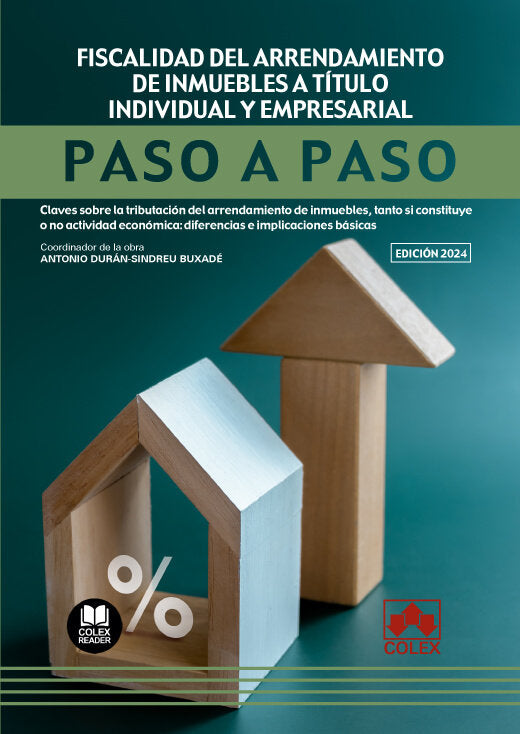 FISCALIDAD DEL ARRENDAMIENTO DE INMUEBLES A TITULO INDIVIDU - 9788411942447