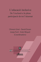 LEDUCACIO INCLUSIVA | DURAN GISBERT,DAVID/FONT ROURA,JOSEP/GIN | HORSORI | 9788412051964