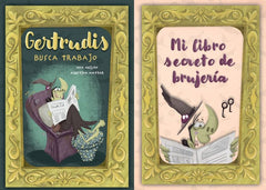 PACK GERTRUDIS BUSCA TRABAJO + MI LIBRO SECRETO BRUJERIA | Ana Meilan / Agustina Mattar | 9788412762532 (Entre nubes y cuentos)
